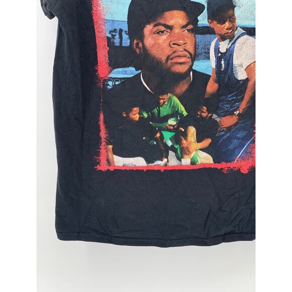 RIPPLE JUNCTION Men's Black Boyz N The Hood Graphic Short Sleeve T-Shirt SZ M - Picture 4 of 7